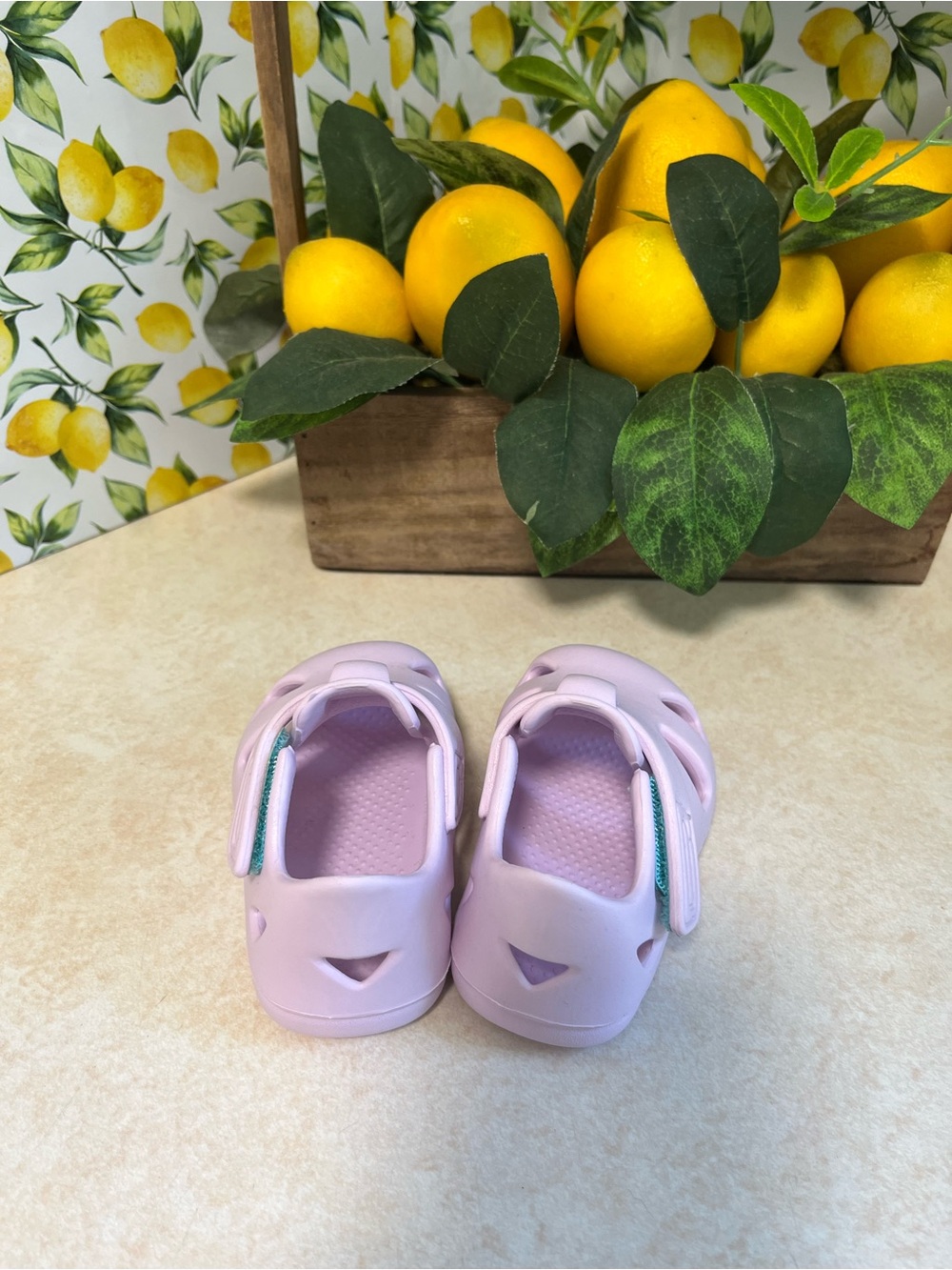 Ten little Baby Water Sandals Light purple LilacSize 4 NWOT - Picture 4 of 7